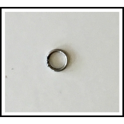 10 ea. #3 Welded Solid Stainless Steel Ring .040" x .275" 